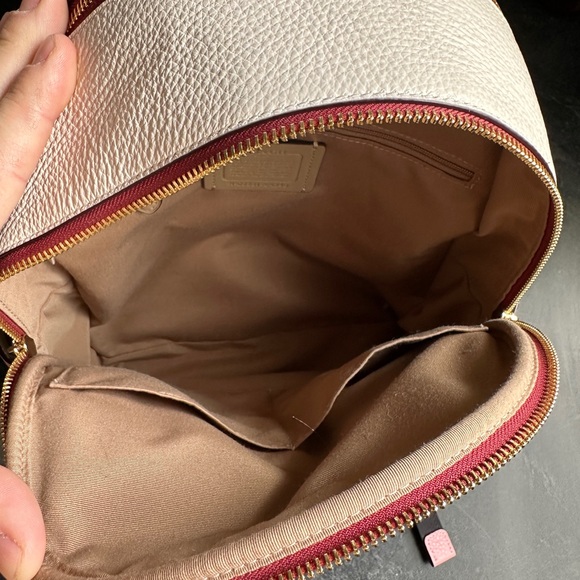 Coach leather backpack bag - Picture 3 of 8